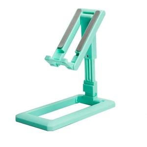 Foldable Desktop Stand for Phones or Tablets in Green
